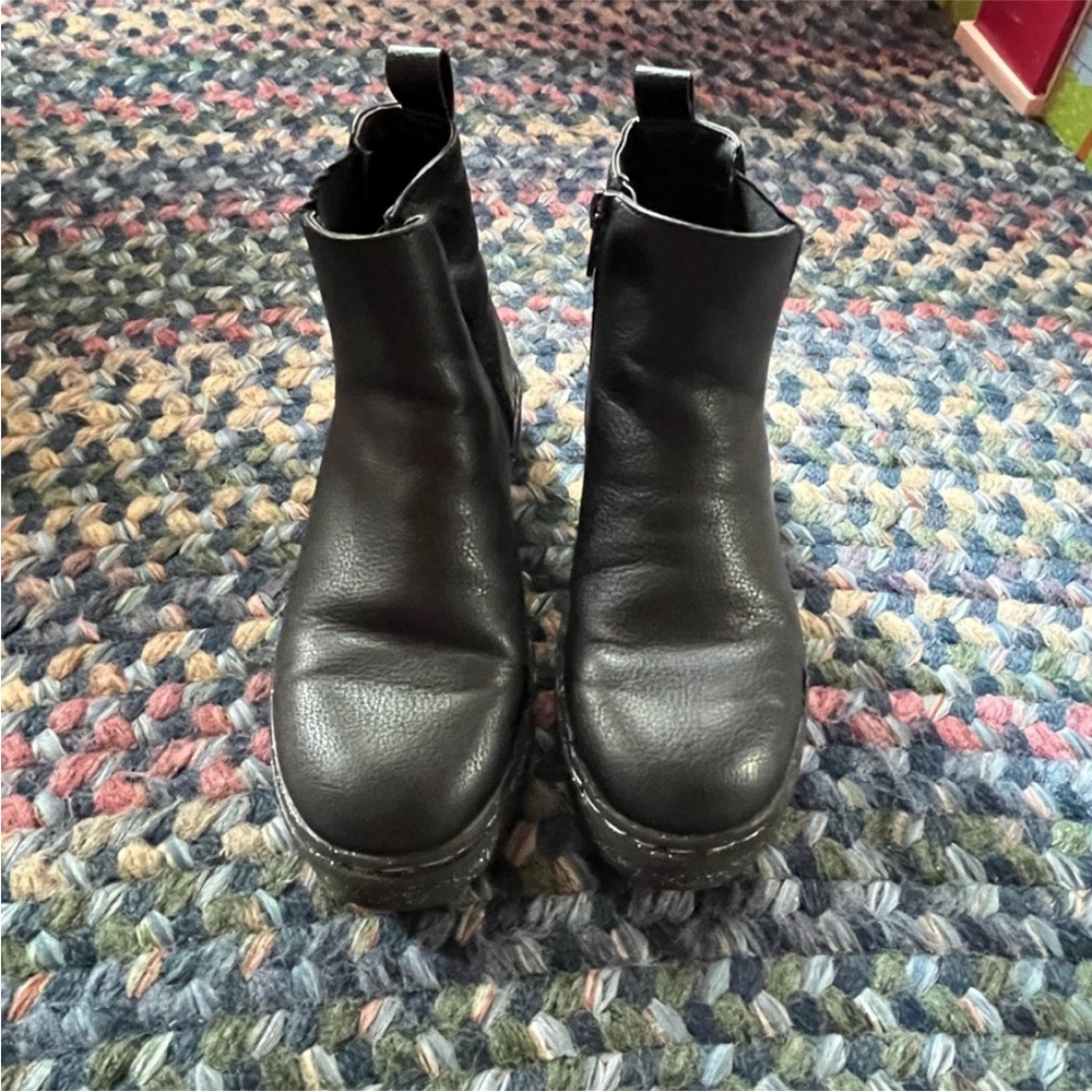 Sincerely Jules Black Kids Boots